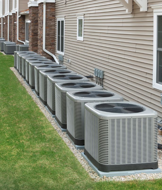 many air conditioning and heat pump units